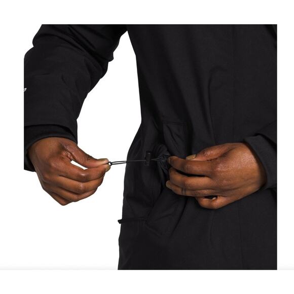 The North Face Women's Arctic Parka Coat 600 Down Fill Black 3X Fur Hood $350 - Picture 6 of 16